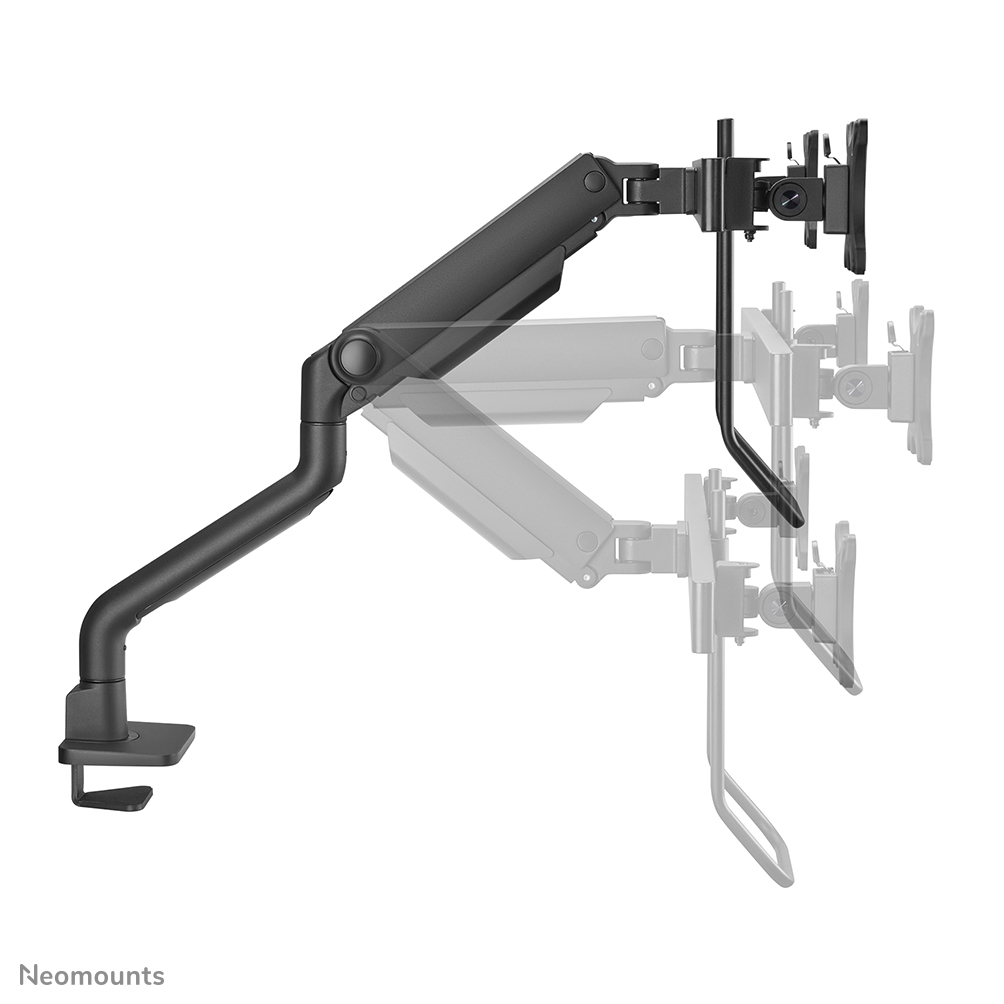 Neomounts DS75S-950BL2 Monitorarm 17-32" - Gasfeder - Topfix - 180°-Stopp